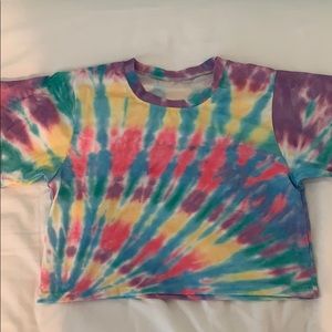 Tie Dye Cropped Top